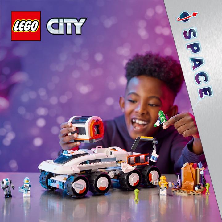 Produktbild LEGO Kommando-Rover mit Ladekran (60432, LEGO City)