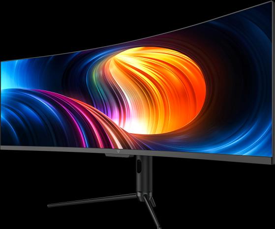 Actual product image V7 49IN 5120 X 1440 CURVED MONITOR (5120 x 1440 pixels, 49")