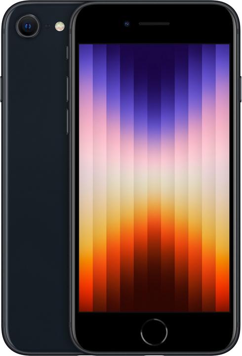 Apple iPhone SE (3rd Gen) (128 GB, Midnight, 4.70", SIM + eSIM, 12 Mpx, 5G)