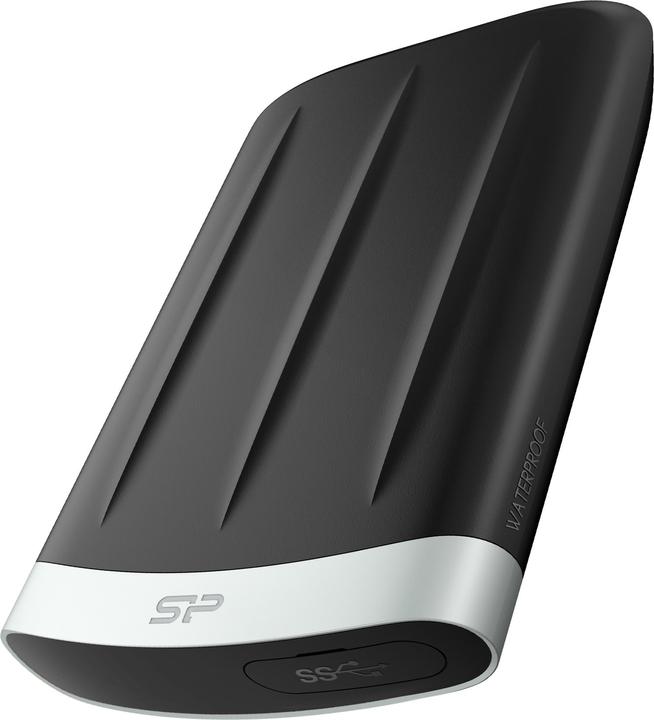 Actual product image Silicon Power 6.3cm (2.5") 2TB USB3.2 A65B water/res. Blac (2 TB)