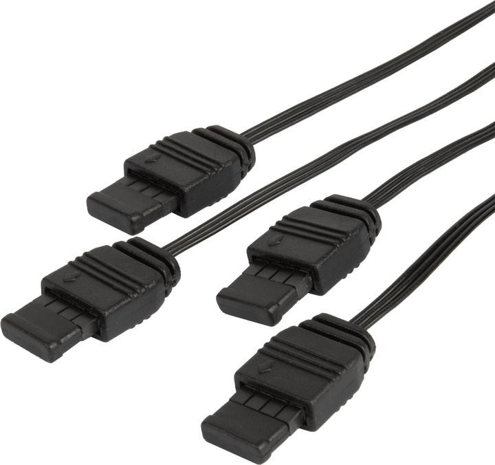 Actual product image Silverstone ARGB 4-way splitter cable