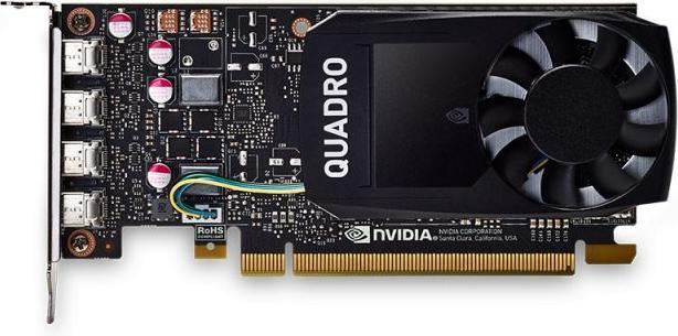 Produktbild PNY Grafikkarte Quadro P1000 V2 DVI (4 GB)