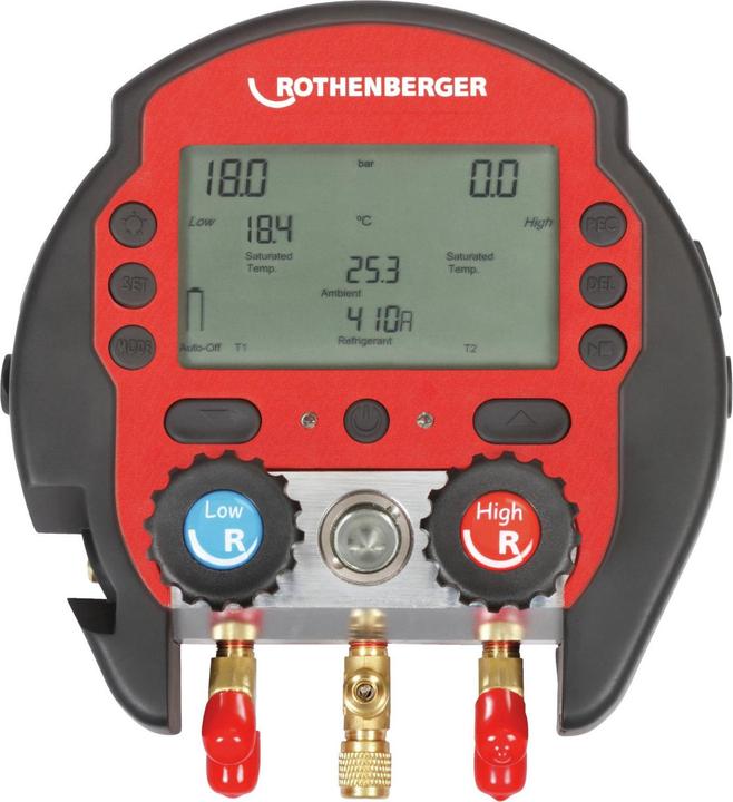 Produktbild Rothenberger ROCOOL 600 Set Red Box + 2 Temp. Klemmen