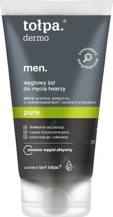 Tolpa Dermo Men Pure Charcoal Face Wash Gel 150ml (Gel, 150 ml)