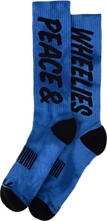 Immagine prodotto Troy Lee Designs Mens Performance Socks, Peace & Wheelies, cobalt, S/M (S/M)