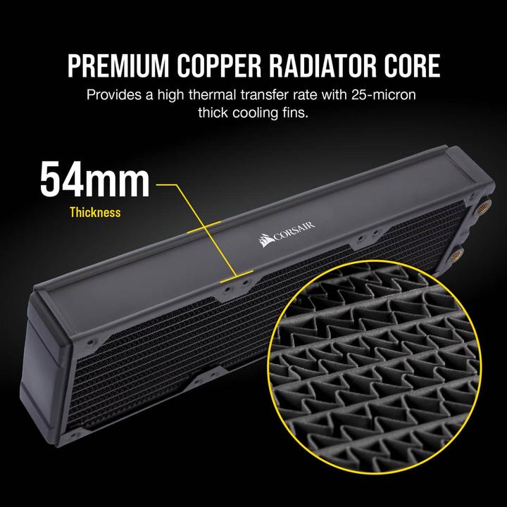 Actual product image Corsair Hydro X Series XR7 360mm (120 mm)