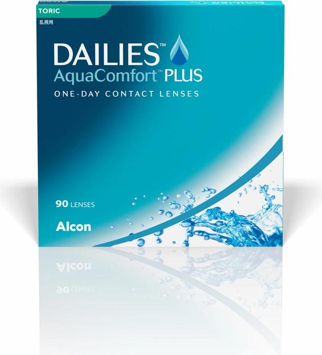 Actual product image Dailies AquaComfort PLUS Toric (30 Piece, Daily lens, Toric)