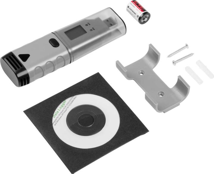 Image du produit Steinberg Enregistreur température + humidité de l’air - LCD - (-35) à +80 °C - 0 à 100 % Hr