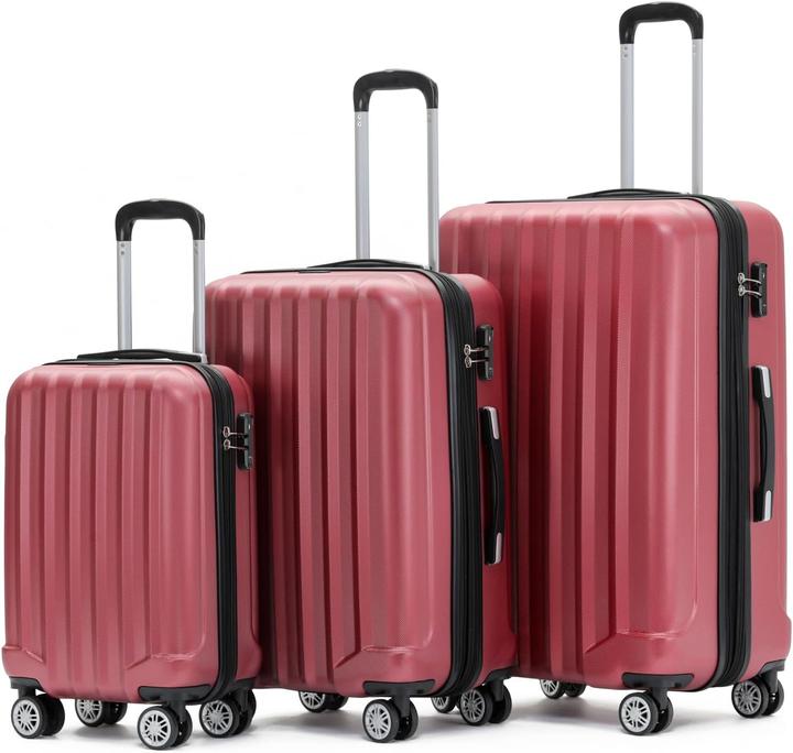 Actual product image Beibye 3-teiliges Reisekofferset mit TSA-Schloss (Hand luggage (up to 50 litres), M (50 - 90l), L (90 - 115l))