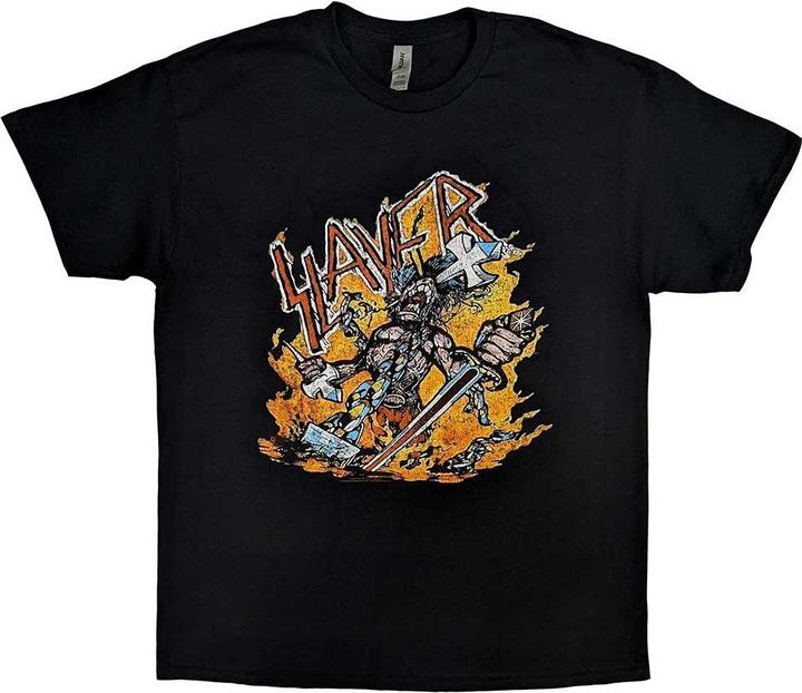 Slayer Cartoon Flames