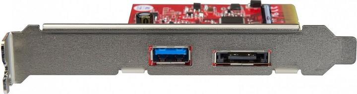 Immagine prodotto StarTech Scheda USB 3.1 PCIe - 2 porte - 1 x USB-A e 1 x eSATA - 10 GBit / s - Scheda USB 3.1 -...