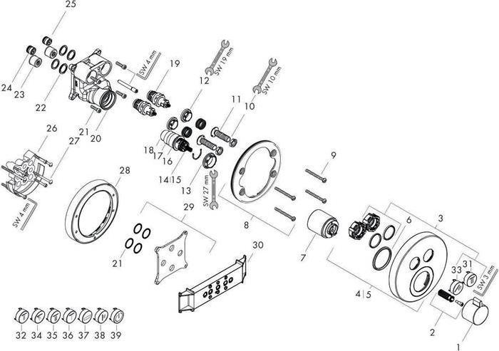 Image du produit hansgrohe ShowerSelect S Chrome