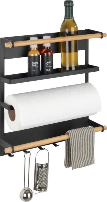 Immagine prodotto Wenko Scaffale magnetico da cucina Magna nero