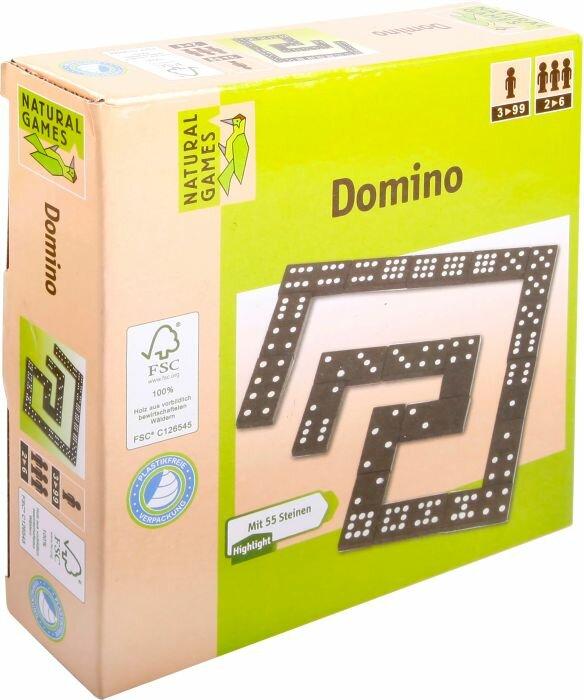 Produktbild Natural games Domino (55 Steine) (Deutsch)