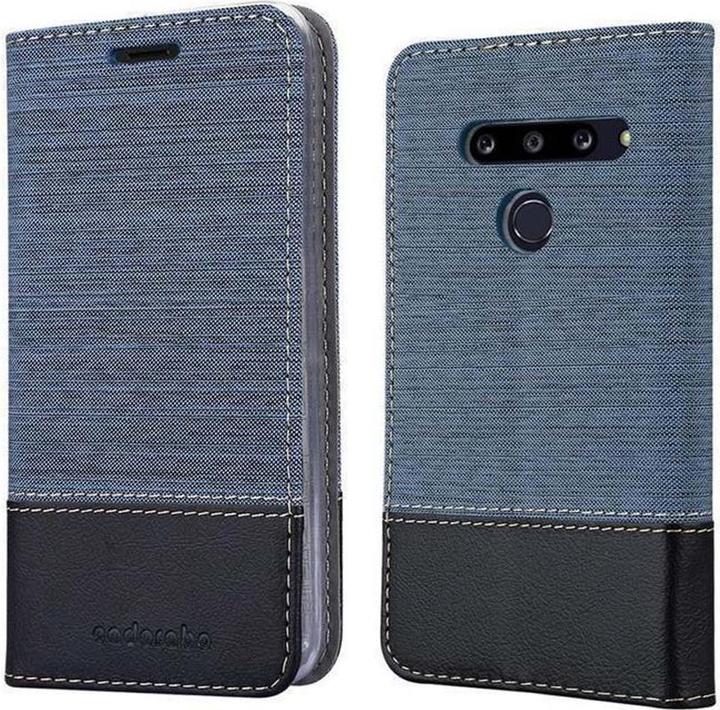 Produktbild Cadorabo Book Jeans Optik Cover (LG G8)