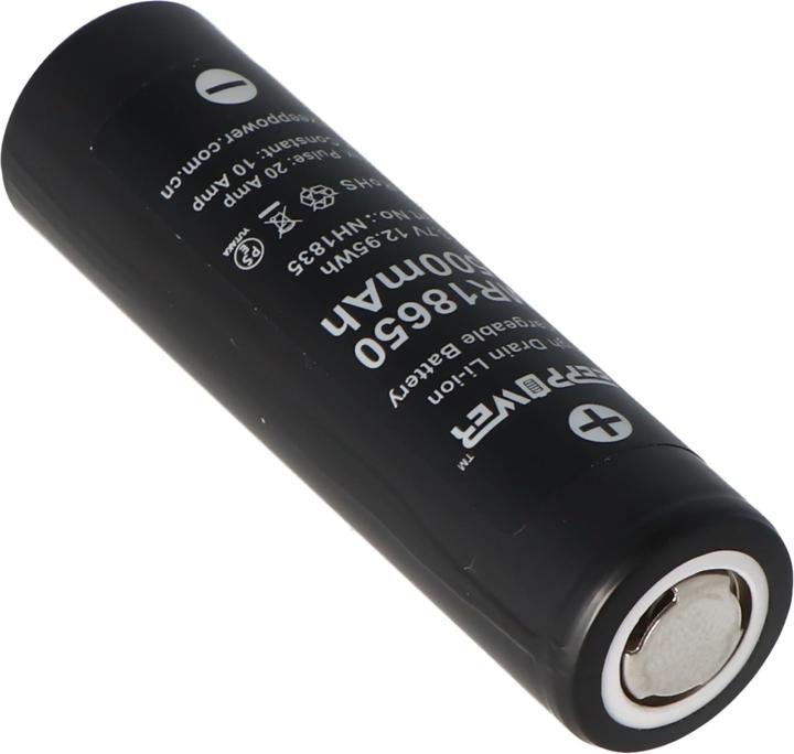 Immagine prodotto Keeppower Batteria IMR18650 - (Flat Top) (1 pz., 18650, 3500 mAh)