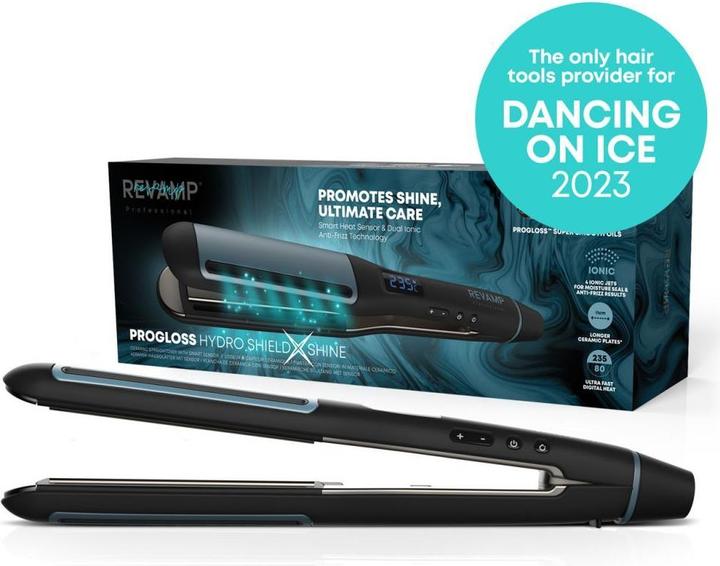 Actual product image Homedics PROGLOSS HYDRO PROTECT straightener (Straightening iron)