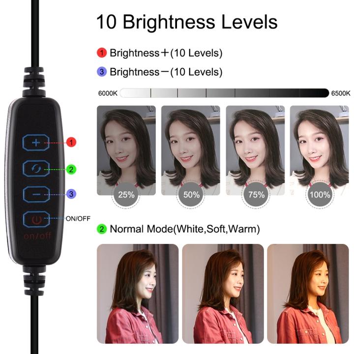 Produktbild Puluz PU480W (Ringleuchte)