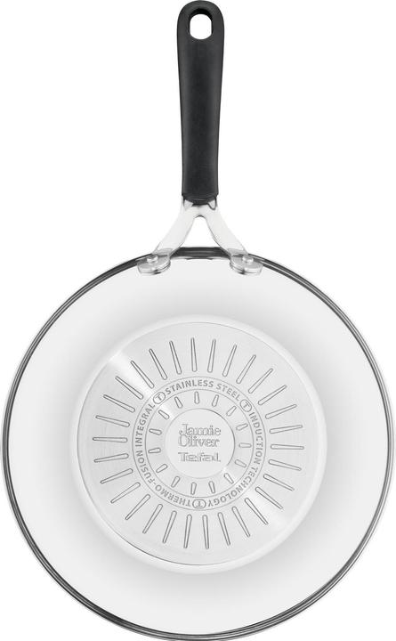 Actual product image Tefal Jamie Oliver Kitchen Essentials wok pan (28 cm, Wok, Stainless steel)