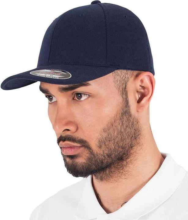 Actual product image Flexfit Unisex Adult Double Jersey Cap (M)