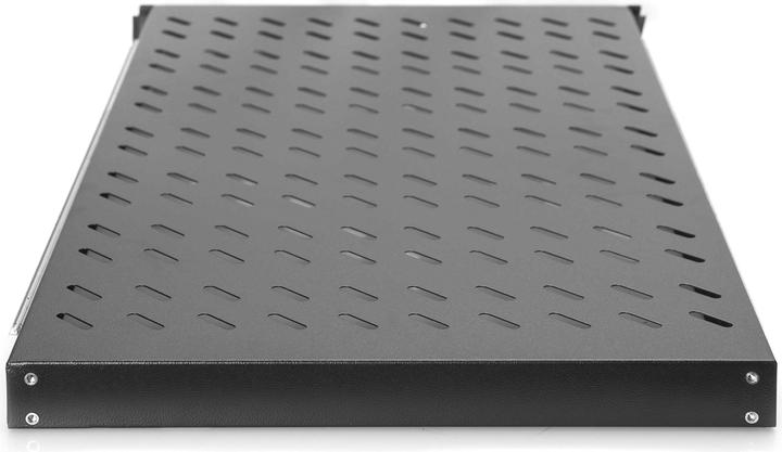 Produktbild Digitus DN-19 TRAY-2-1000-SW Fachboden ausziehbar, 1HE, 720mm Tiefe
