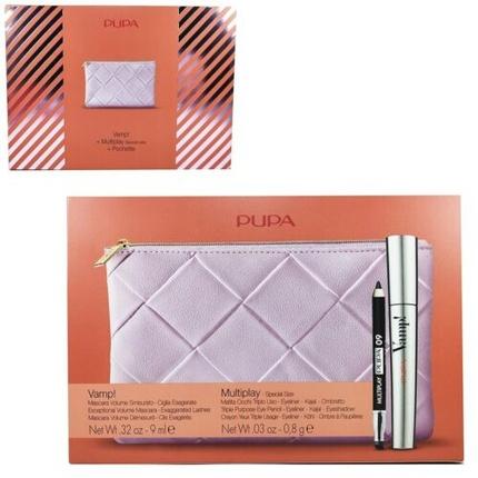 Pupa Milano Kit Vamp! Mascara + Multiplay (100 Extra Black)