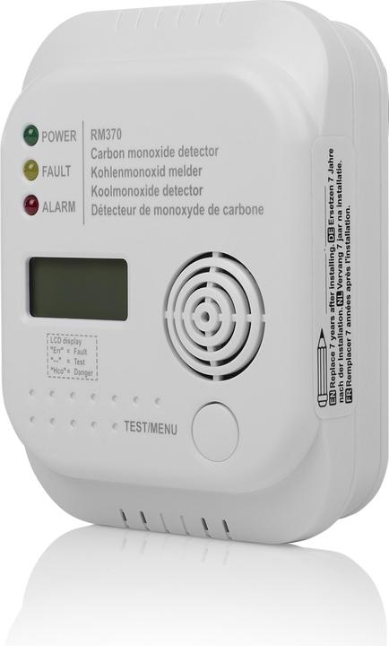 Actual product image Smartwares RM370/2 Carbon Monoxide Detector with 3 LEDs and