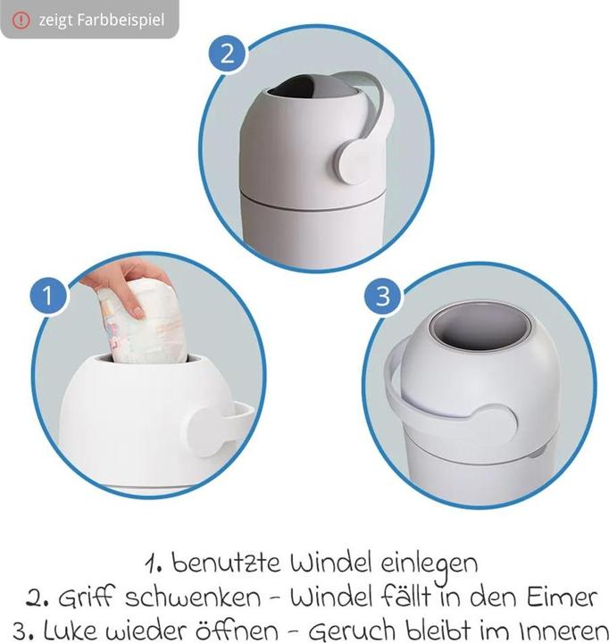 Actual product image Magic Majestic nappy pail (1 x)