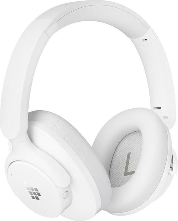 Produktbild Tronsmart Sounfii Q20 ANC On-Ear Bluetooth 5.3 Wireless Headphones - White (ANC, 60 h, Kabelgebunden, Kabellos)