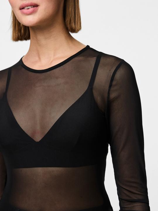 Image du produit Pieces Pcninni Ls Mesh Top Noos Bc (XXL)
