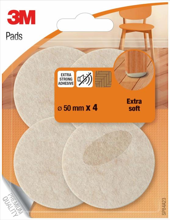 Produktbild Scotch Extra weiche Filzgleiter (Filzgleiter, 4 Stück)