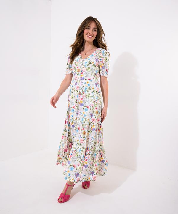 Image du produit Joe Browns Vintage Lace Floral Print Maxi Dress (18)