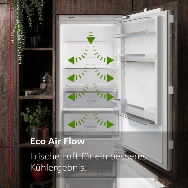 Actual product image Neff Set of built-in fridge-freezer combination and accessories, KI7861FE0 + KS1870Z0, KGMK178NF1 (184 l)