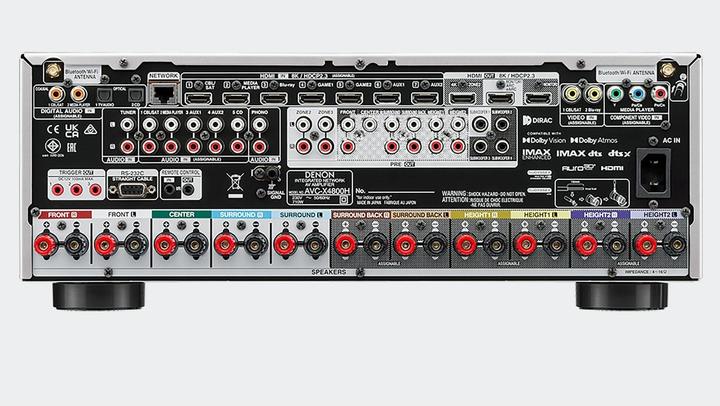 Actual product image Denon AVC X4800H (9.4 Channel, FM)