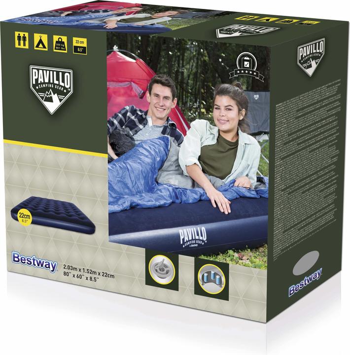 Immagine prodotto Bestway Luftbett Flocked (150 x 200 cm)