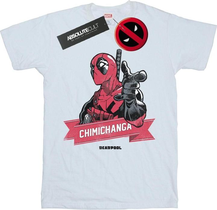 Produktbild Deadpool Chimichanga Finger TShirt (XL)