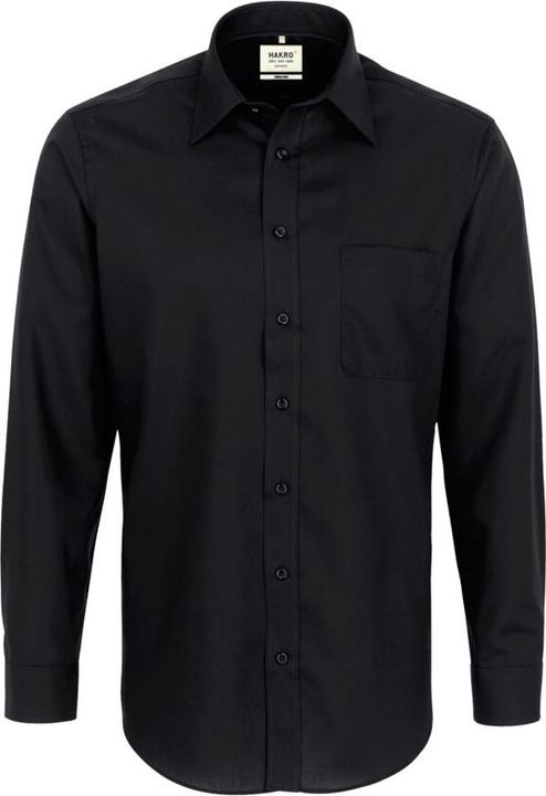 Actual product image Hakro Shirt Business Comfort black, 5XL (5XL)