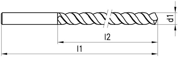 Actual product image Titex Twist drill (7.7 mm)