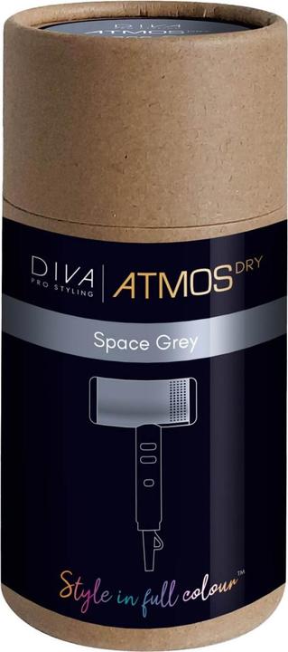 Actual product image Diva Professional Styling Diva - Pro Styling Atmos Dryer Large Sleeve Space Grey