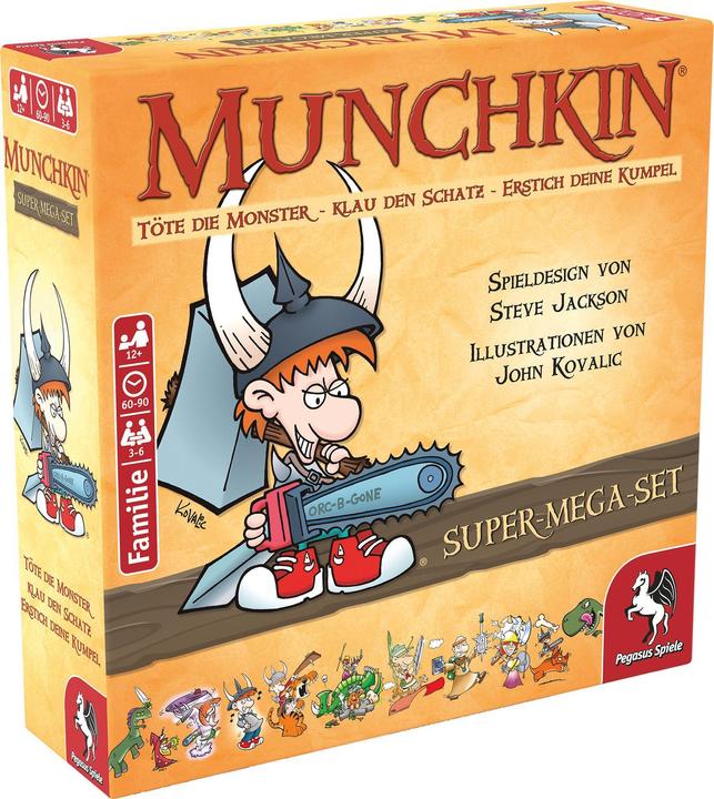 Pegasus Munchkin Fantasy Super-Mega-Set (Deutsch)