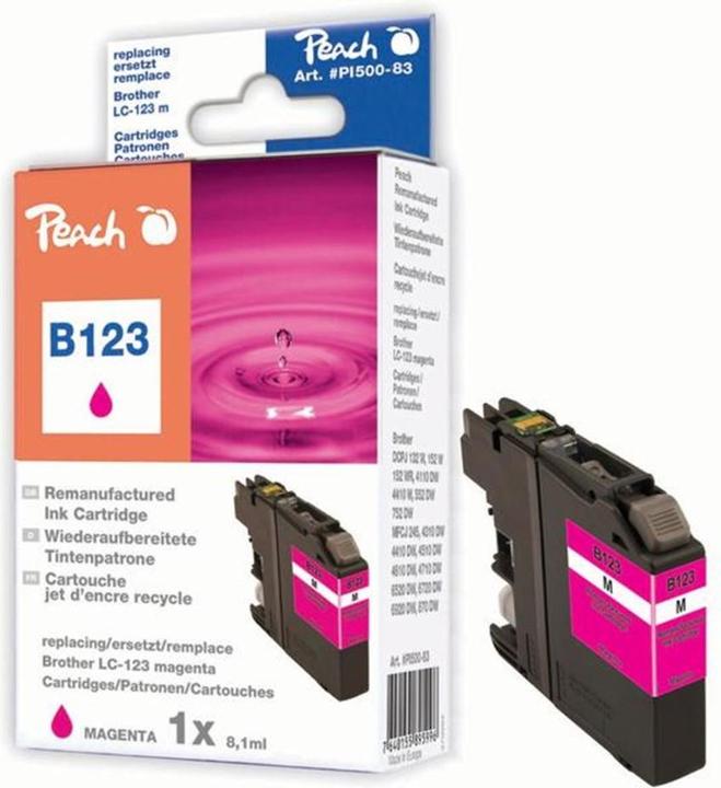 Actual product image Peach Lc-123m (M)