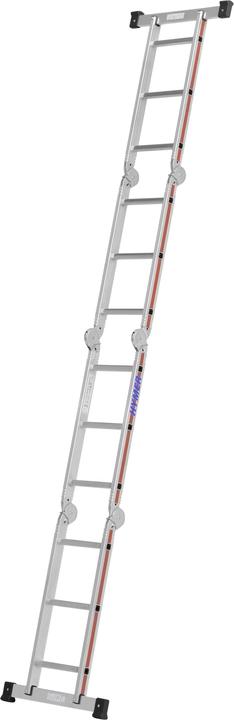 Actual product image Hymer-Leitern Hymer multi-purpose ladder 4 x 3 rungs including platform (Single ladder, 347 cm)