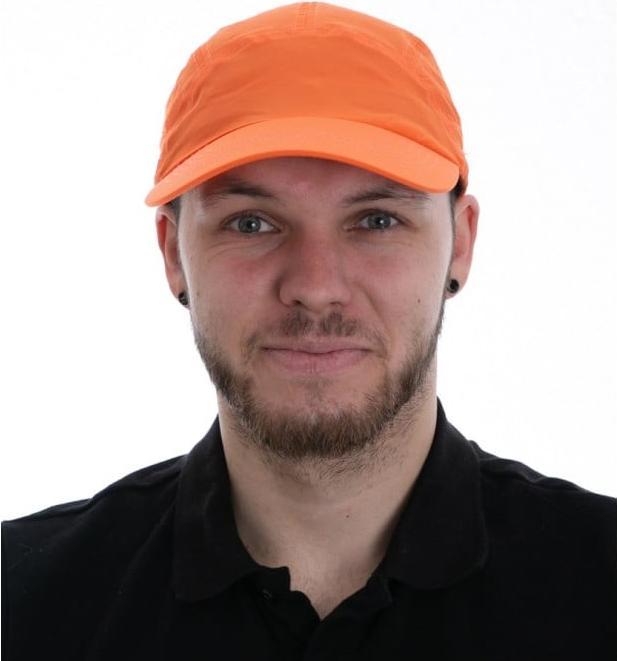 Produktbild IQ-UV ultraleichte UV Kappe iQ recycelt, orange (1 Stk)