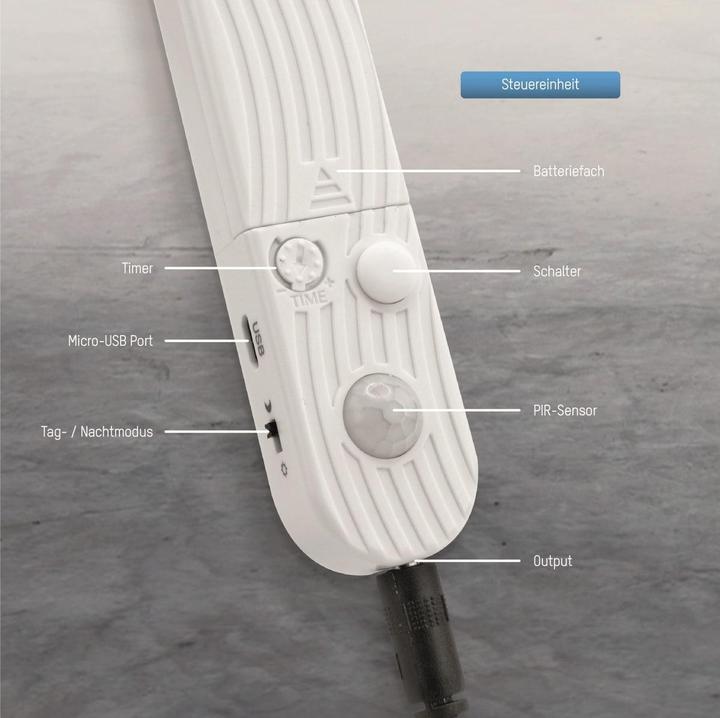 Produktbild Ansmann LED-Band mit Sensor (Warmweiss, 200 cm, Indoor)