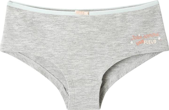 Actual product image Vertbaudet 5er-Pack Mädchen Shortys, Blumen Oeko-Tex (110, 5-pack)