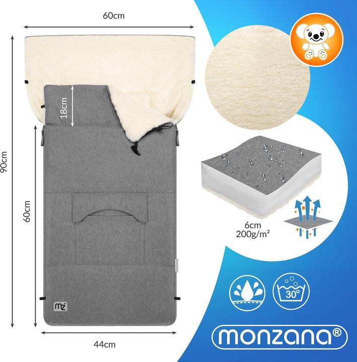Image du produit Monzana Chancelière pour bébé