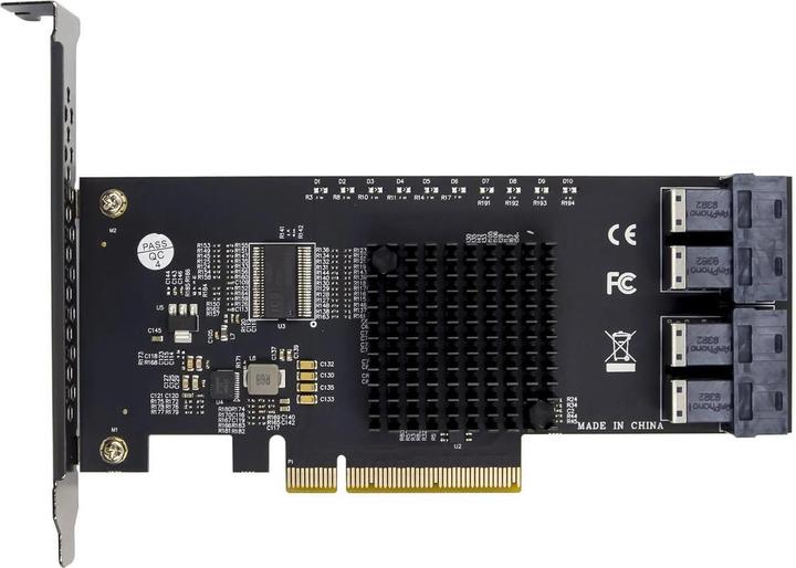 Image du produit MicroConnect PCI-E PEX8724 4-U.2 SFF8643