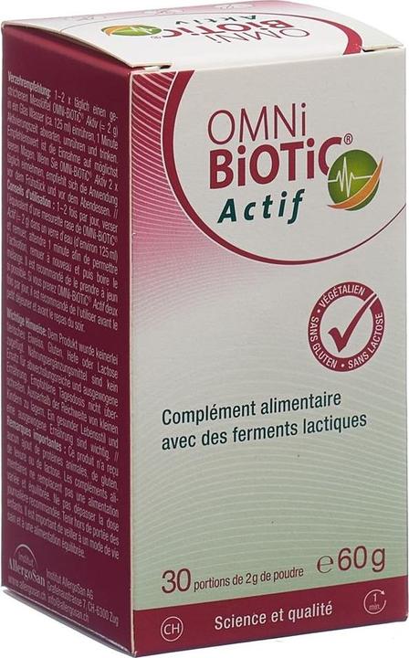 Produktbild Omni Biotic Aktiv Pulver 60 g (1 Stück, Pulver, 60 g)