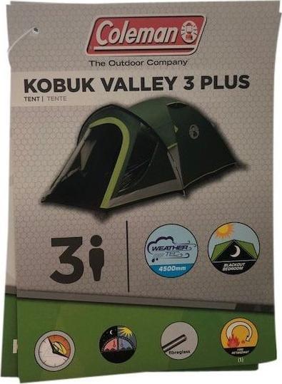 Image du produit Coleman Kobuk Valley 3 Plus (Tente igloo, 5.10 kg, 3 personnes)