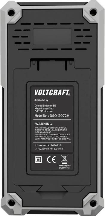 Produktbild Voltcraft Digital Oszilloskop 3 in 1 (CAT II 400V)